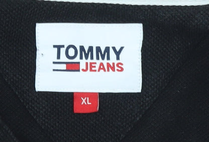 Mens UK Size XL Tommy Jeans 100% Cotton Polo Shirt