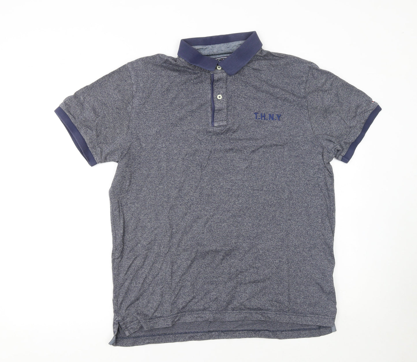 Mens UK Size XL Tommy Hilfiger Cotton Blend Polo Shirt