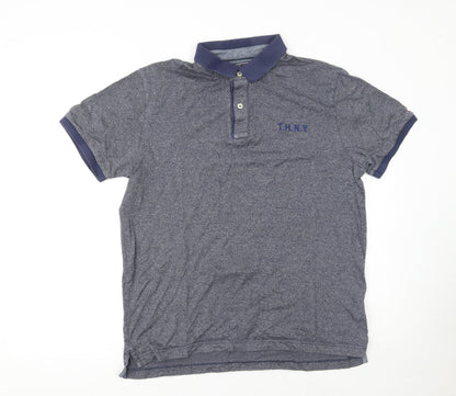Mens UK Size XL Tommy Hilfiger Cotton Blend Polo Shirt