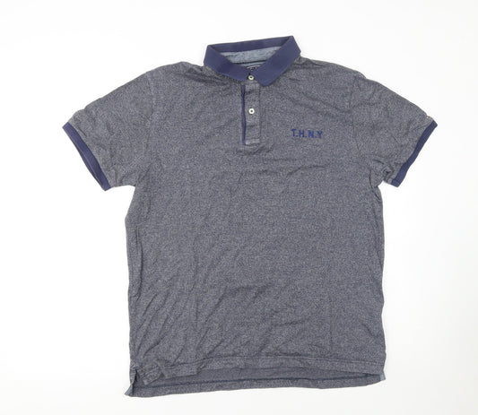 Mens UK Size XL Tommy Hilfiger Cotton Blend Polo Shirt
