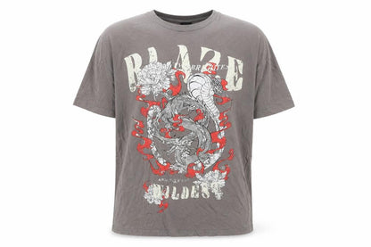 Mens UK Size S Bershka Grey  T-Shirt