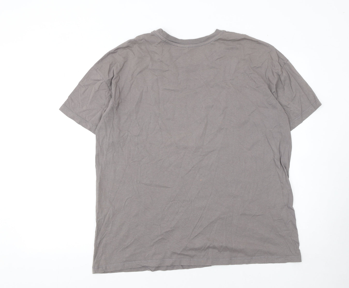 Mens UK Size S Bershka Grey  T-Shirt