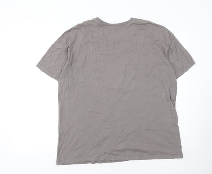 Mens UK Size S Bershka Grey  T-Shirt
