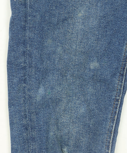 Womens UK Size 8 New Look Slim Fit Skinny Blue Jeans