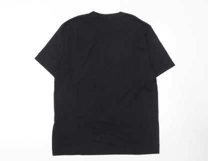 Mens UK Size M Levi's Black  T-Shirt