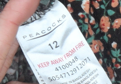 Womens UK Size 12 Peacocks Shift Dress