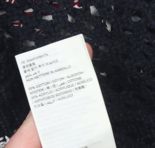 Womens UK Size M Superdry Black Cardigan Jumper