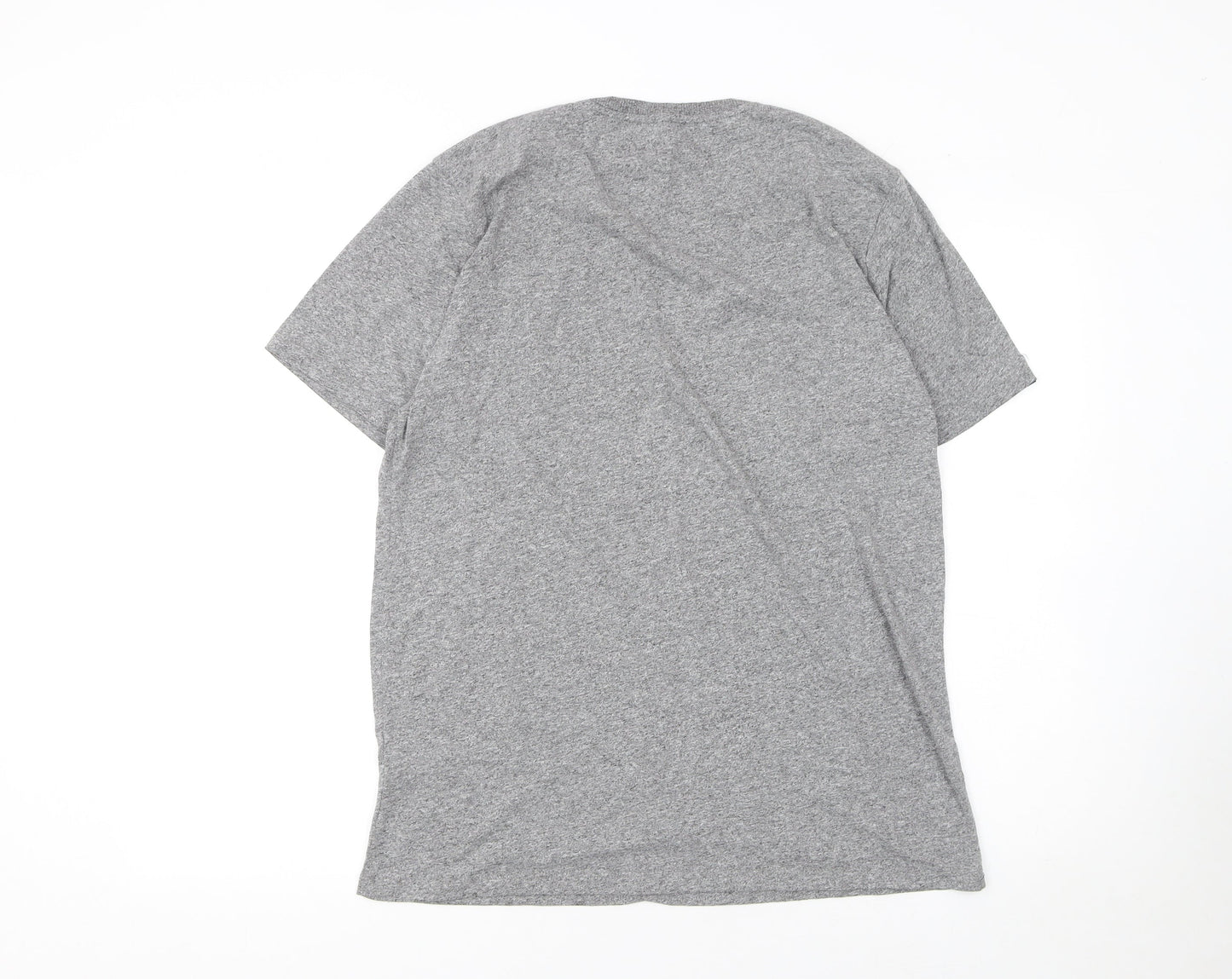 Mens UK Size 2XL Paraffin Grey  T-Shirt