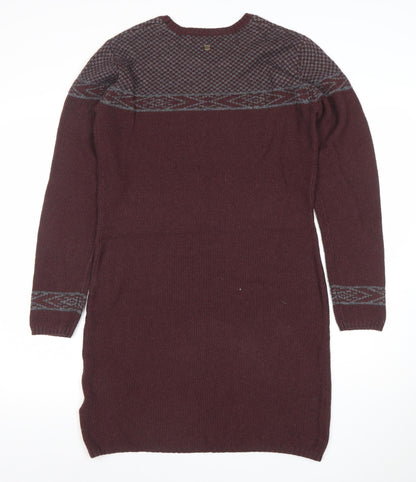 Womens UK Size M Sherpa Jumper Dress