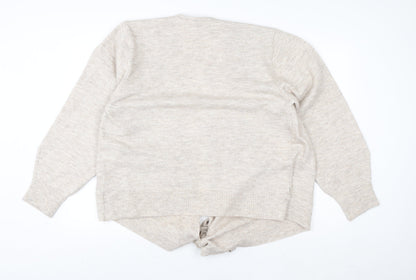 Womens UK Size XL Marks and Spencer Beige Basic Jacket