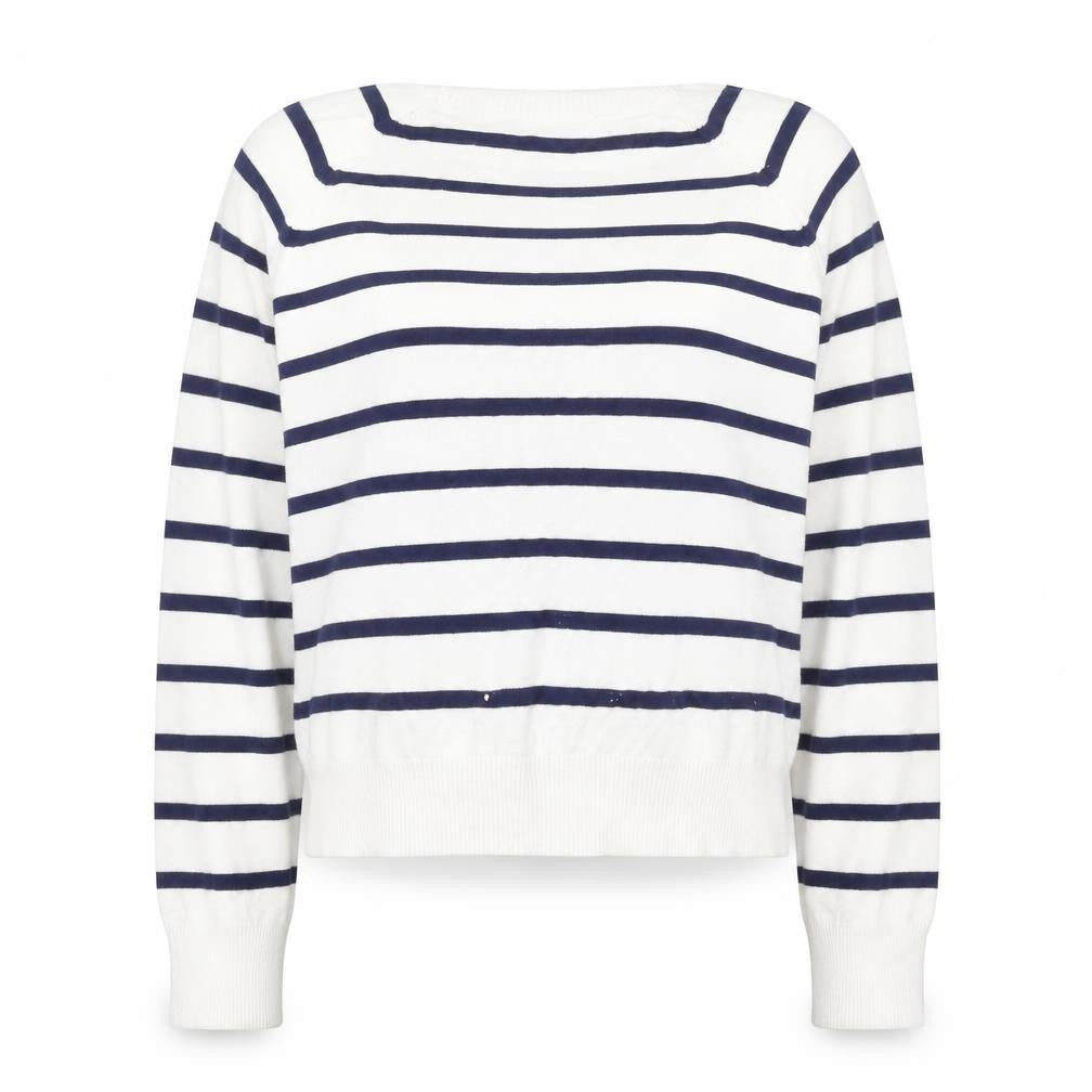 Womens UK Size M French Connection White Pullover Sweatshirt
