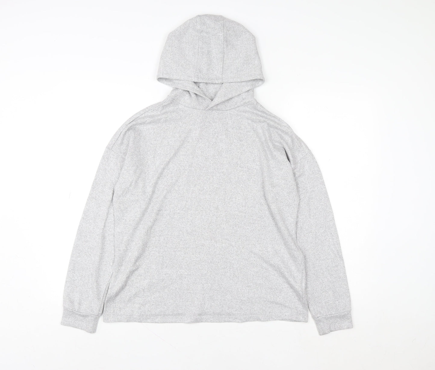 Girls UK Size 13-14 Years Marks and Spencer Grey Pullover Hoodie