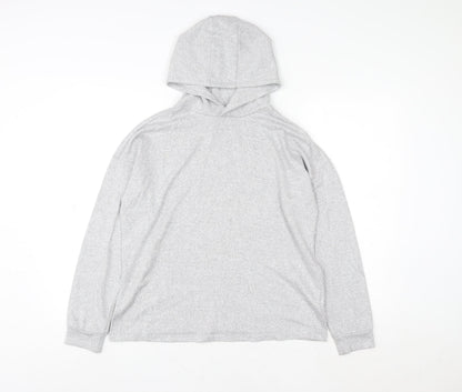 Girls UK Size 13-14 Years Marks and Spencer Grey Pullover Hoodie