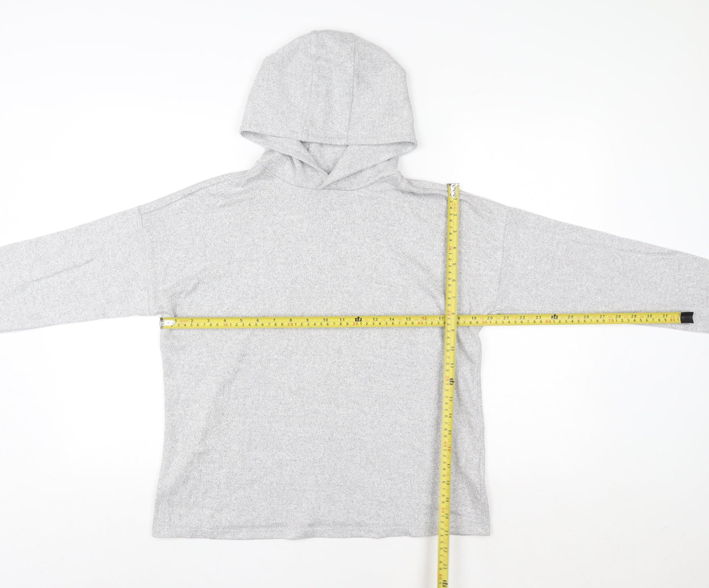 Girls UK Size 13-14 Years Marks and Spencer Grey Pullover Hoodie