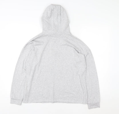 Girls UK Size 13-14 Years Marks and Spencer Grey Pullover Hoodie
