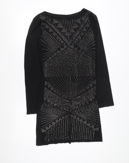 Womens UK Size L Quiz Black  Jacket