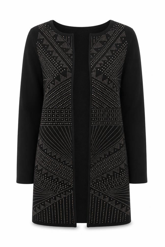 Womens UK Size L Quiz Black  Jacket