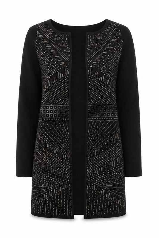 Womens UK Size L Quiz Black  Jacket