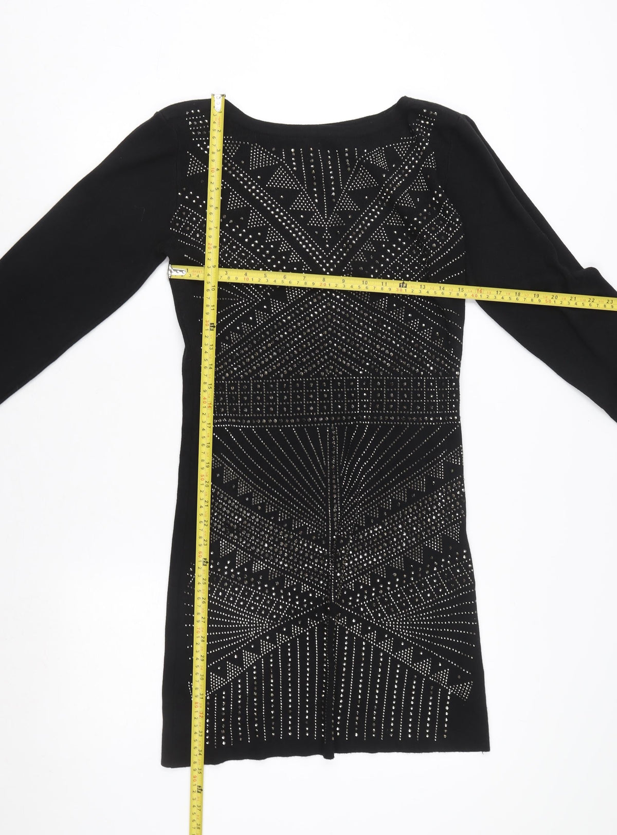 Womens UK Size L Quiz Black  Jacket