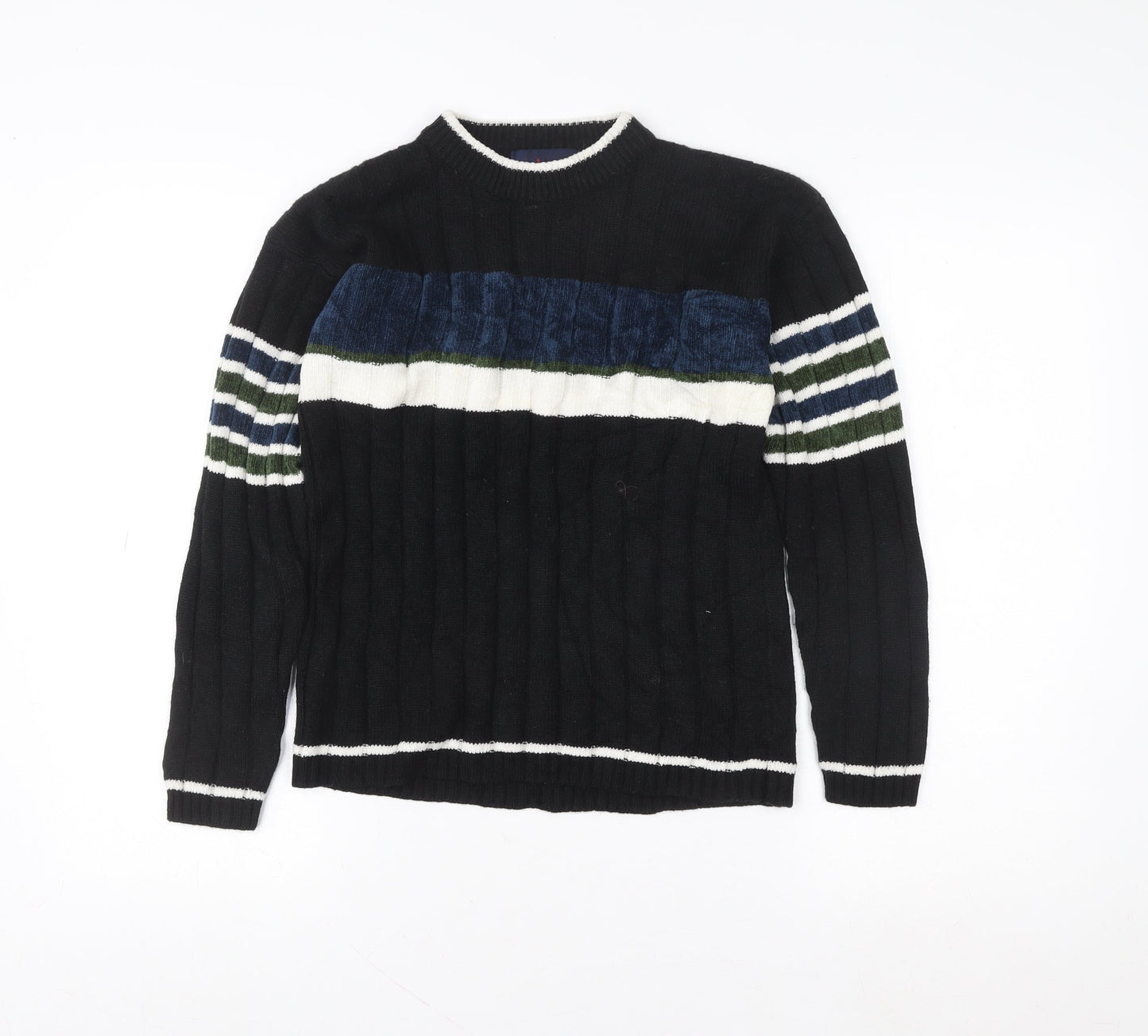 Womens UK Size M MB Classics Black Pullover Jumper