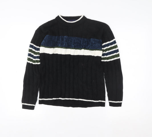 Womens UK Size M MB Classics Black Pullover Jumper