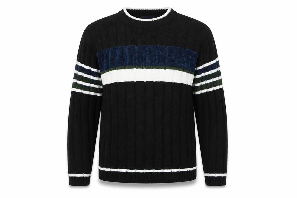 Womens UK Size M MB Classics Black Pullover Jumper