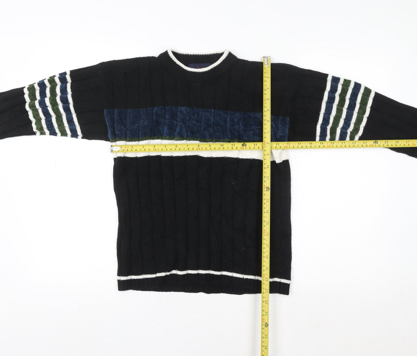 Womens UK Size M MB Classics Black Pullover Jumper