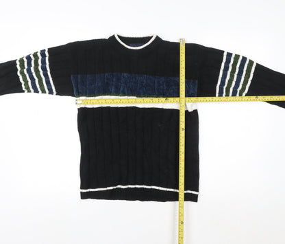 Womens UK Size M MB Classics Black Pullover Jumper