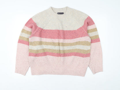 Womens UK Size M Marks and Spencer Multicoloured Pullover Jumper