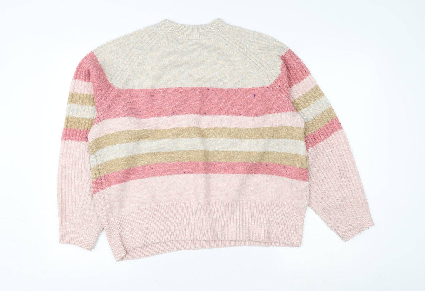 Womens UK Size M Marks and Spencer Multicoloured Pullover Jumper