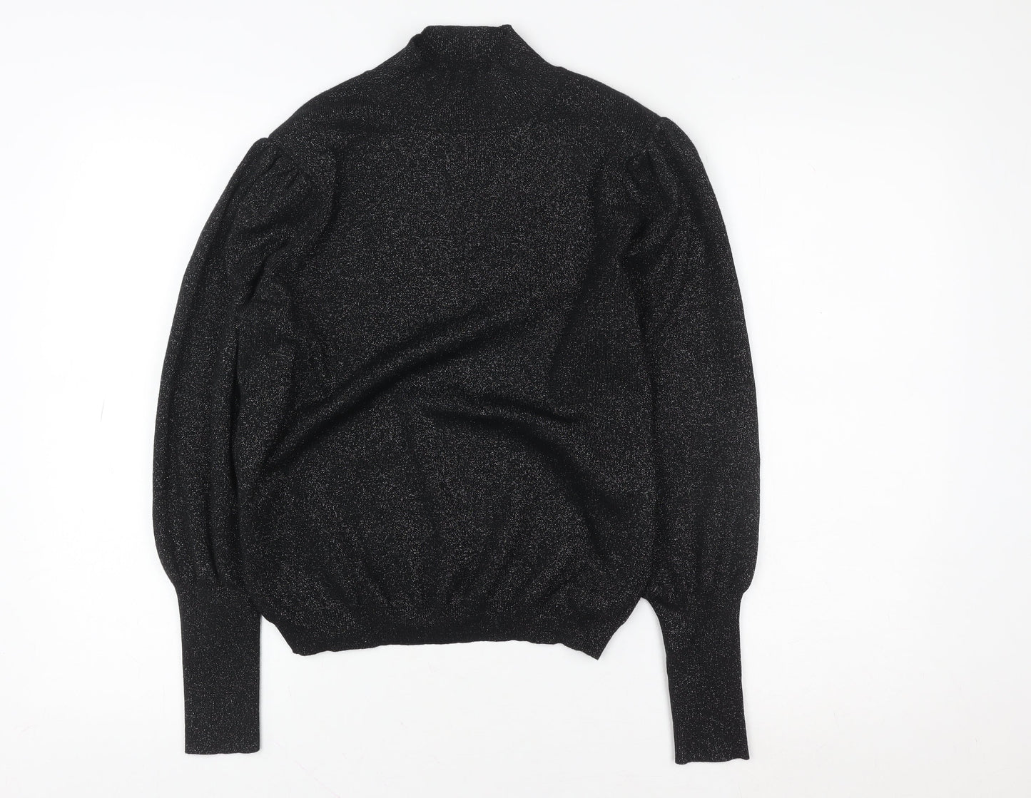 Womens UK Size 14 Marks and Spencer Black Pullover Sweatshirt