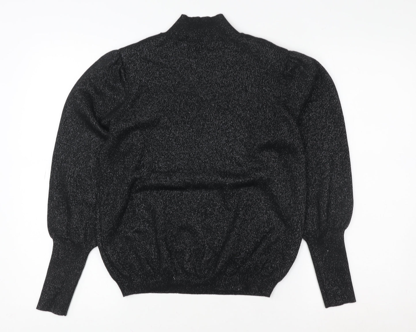 Womens UK Size 14 Marks and Spencer Black Pullover Sweatshirt