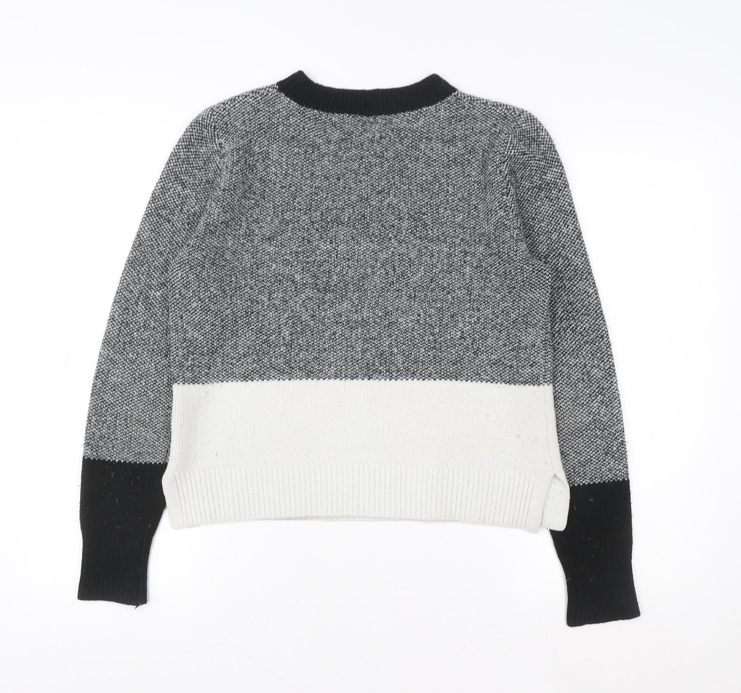Unisex Adults UK Size S Oasis Grey Pullover Sweatshirt