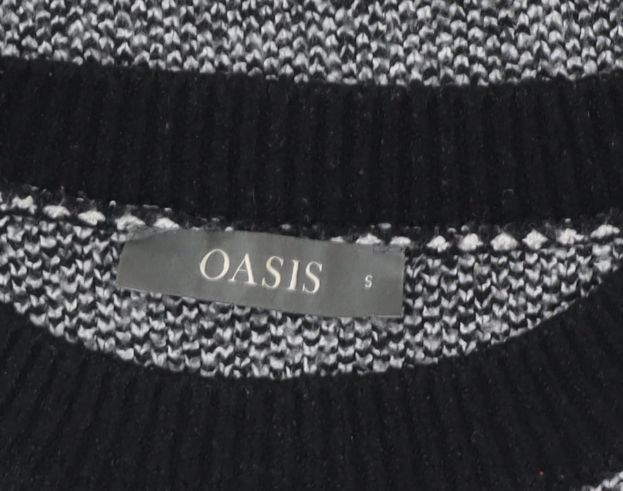 Unisex Adults UK Size S Oasis Grey Pullover Sweatshirt