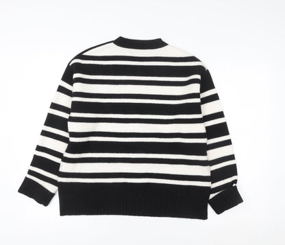 Womens UK Size M NEXT Black Pullover Jumper