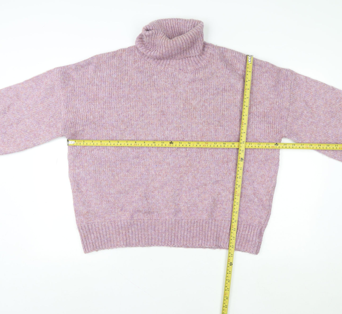 Womens UK Size M George Purple Pullover Jumper