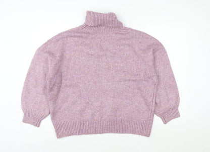 Womens UK Size M George Purple Pullover Jumper
