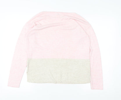 Womens UK Size 6 Fat Face Pink Pullover Sweatshirt