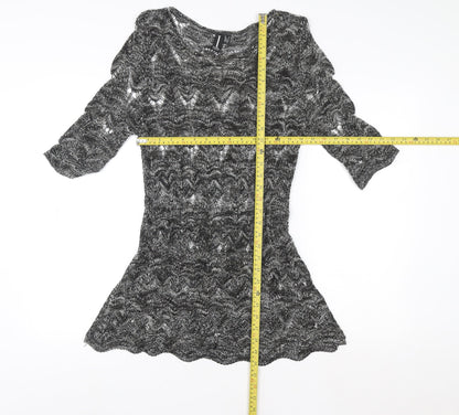 Womens UK Size 12 Izabel London Fit & Flare Dress