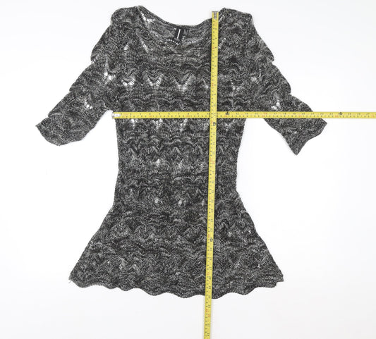 Womens UK Size 12 Izabel London Fit & Flare Dress