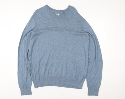Womens UK Size M St. John’s Bay Blue Pullover Sweatshirt