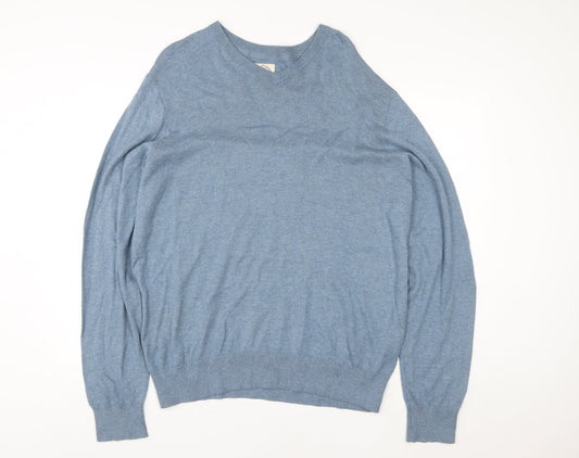 Womens UK Size M St. John’s Bay Blue Pullover Sweatshirt