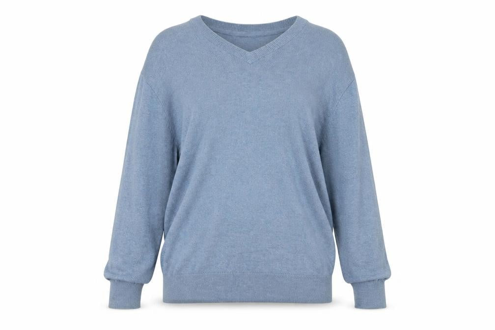 Womens UK Size M St. John’s Bay Blue Pullover Sweatshirt