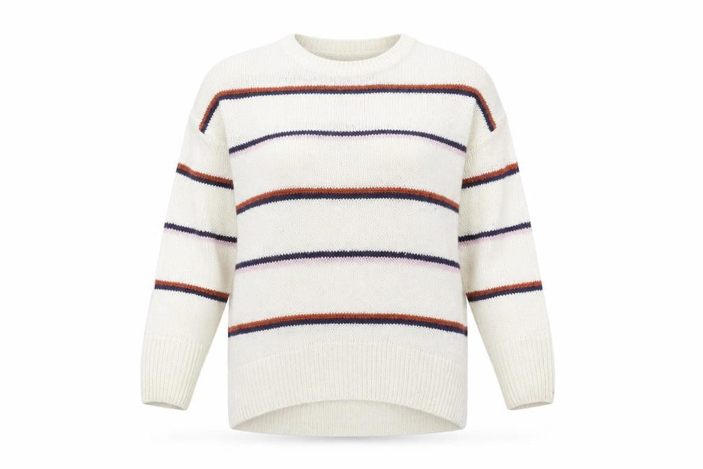 Womens UK Size L New Look Ivory Pullover Jumper