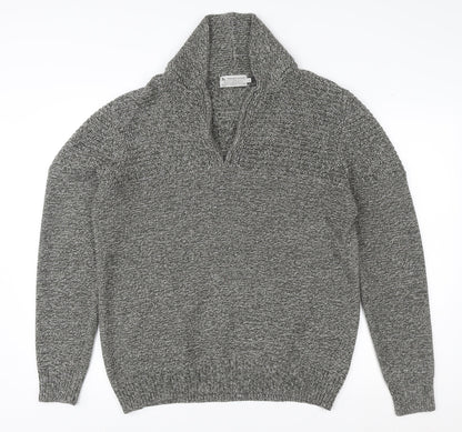 Womens UK Size M French Connection Grey Pullover Jumper