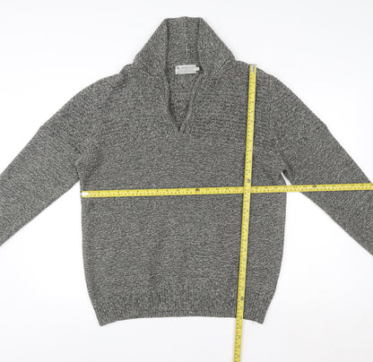 Womens UK Size M French Connection Grey Pullover Jumper
