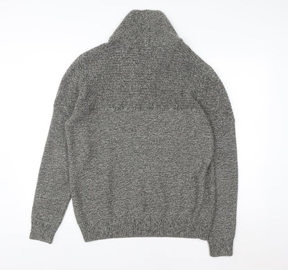 Womens UK Size M French Connection Grey Pullover Jumper