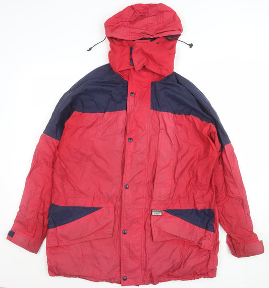 Mens UK Size S Gelert Red Parka Coat