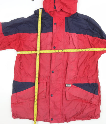 Mens UK Size S Gelert Red Parka Coat