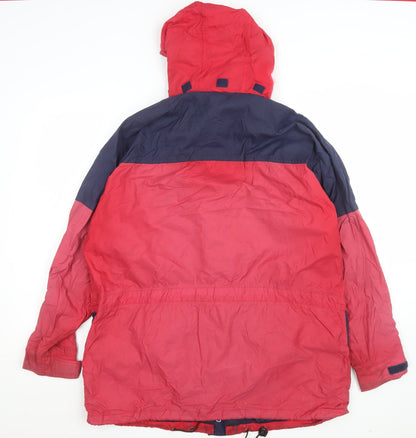 Mens UK Size S Gelert Red Parka Coat